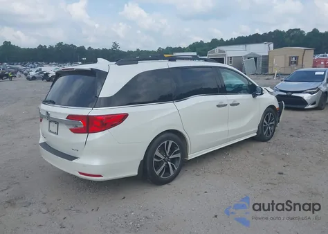 2018 Honda Odyssey Elite z USA, uszkodzony, nr VIN 5FNRL6H95JB088616